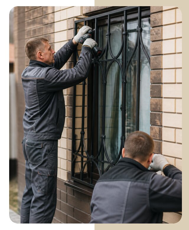 Установка решеток в дом в Вязьме по цене от 3599 р. | ДвериЛегко-Взь