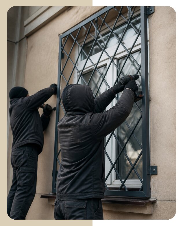 Установка антивандальных решеток на окна в Вязьме